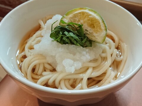 おろしすだちうどん♡